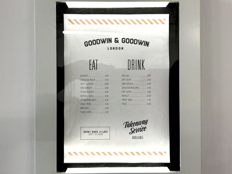Menu Cases