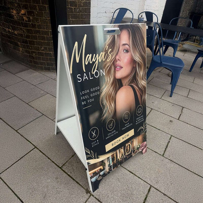 Classic A-Frame Pavement Sign