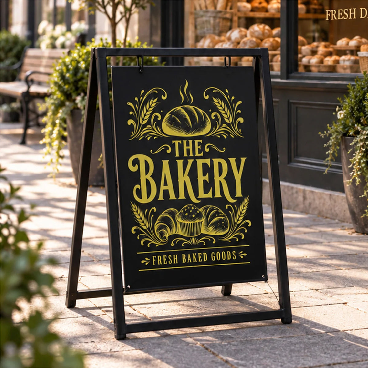 Quick Fold A-Frame Pavement Sign