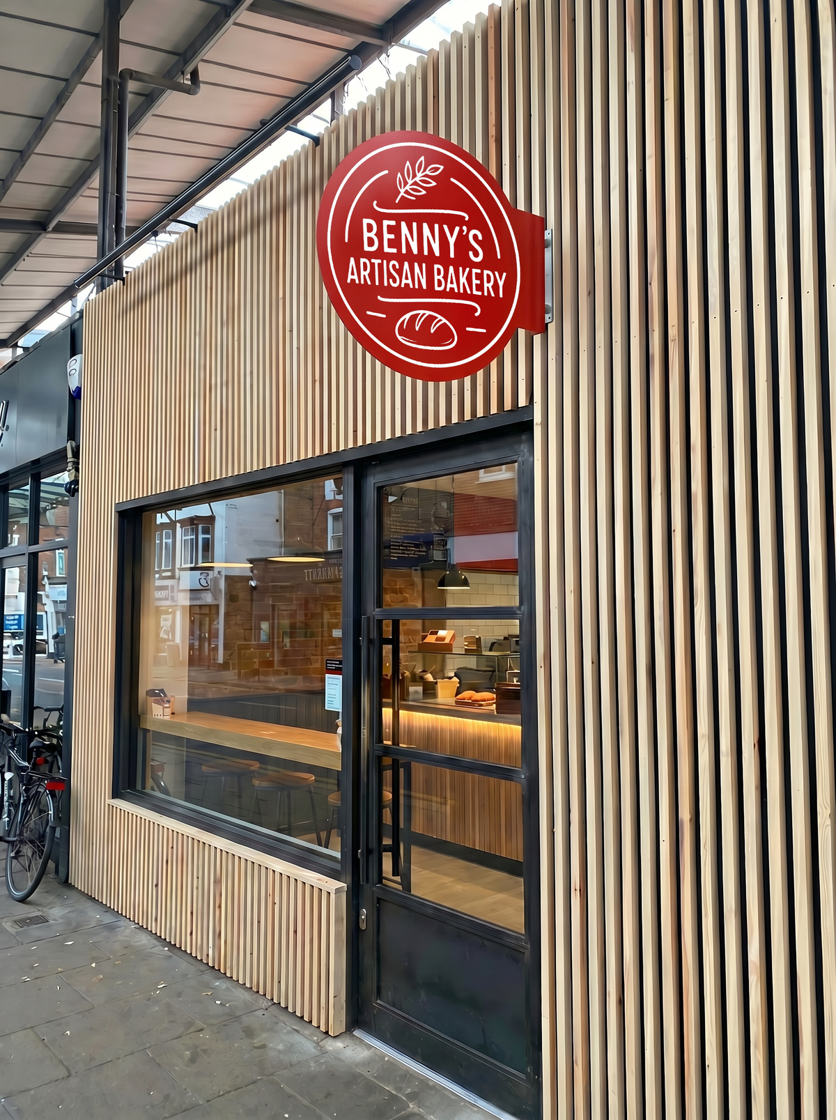 Circular Metal Projecting Sign