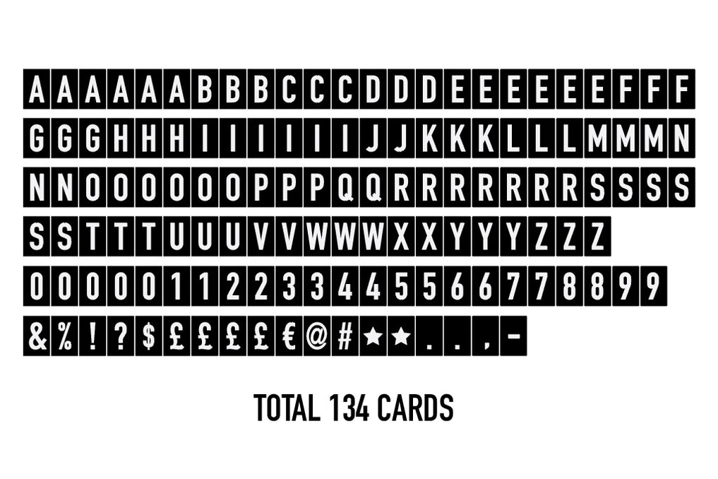 Goodwin Lettering Replacement Alphabet Letter Packs for Menu Dispay Signs – Goodwin ...
