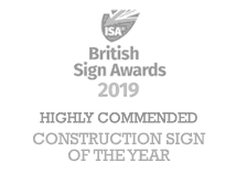Construction Sign Of The Year Award 2019