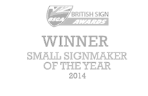 Small Sign Maker Of The Year Award 2014