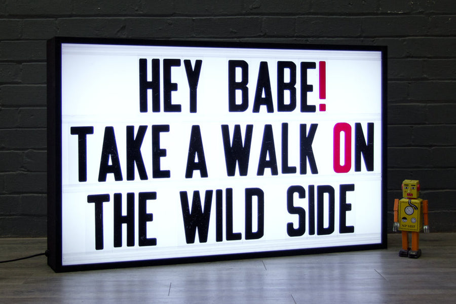 cinema marquee signs UK