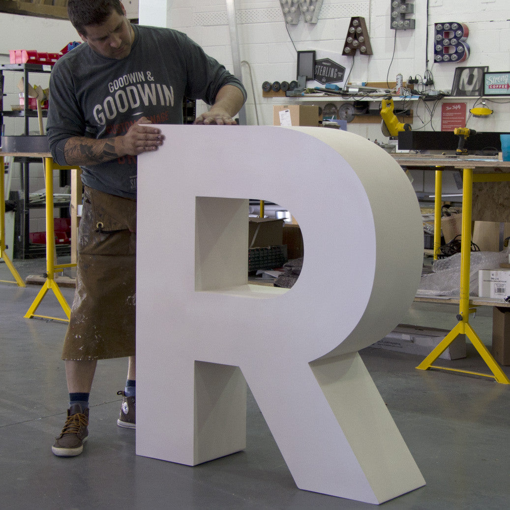 big letters for festivals