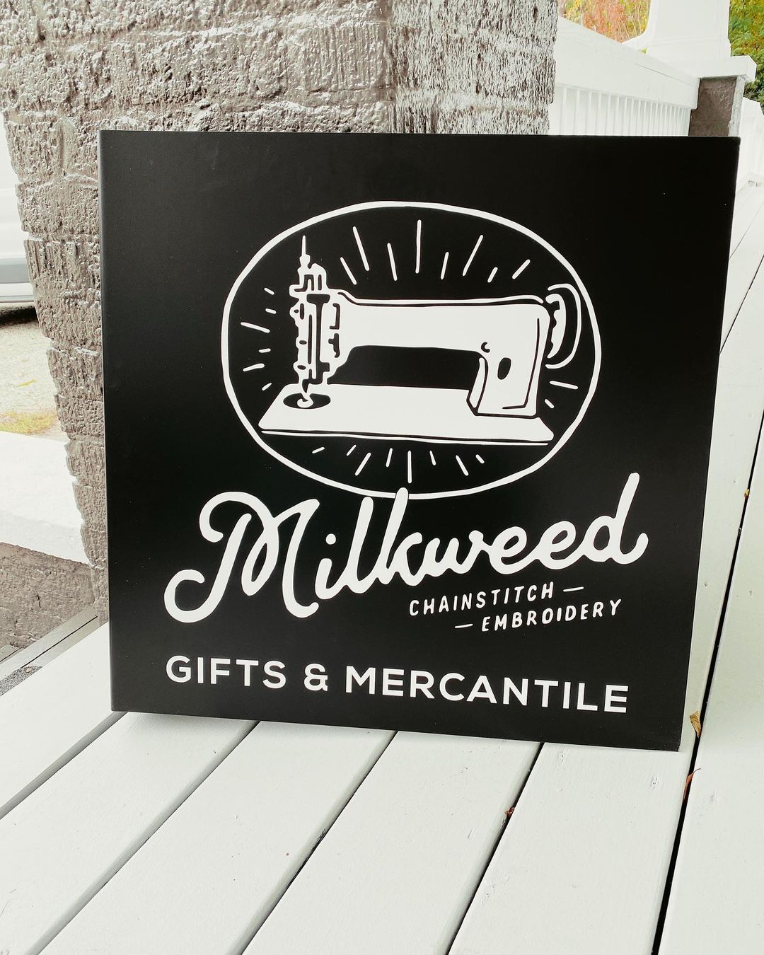 metal projecting sign