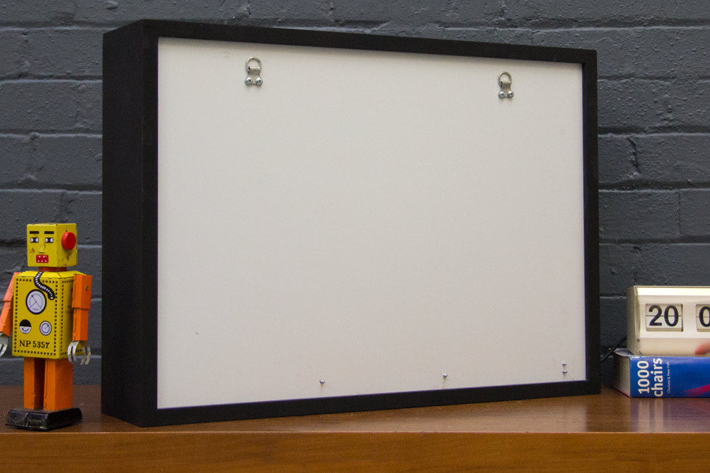 Black Metal Light Box