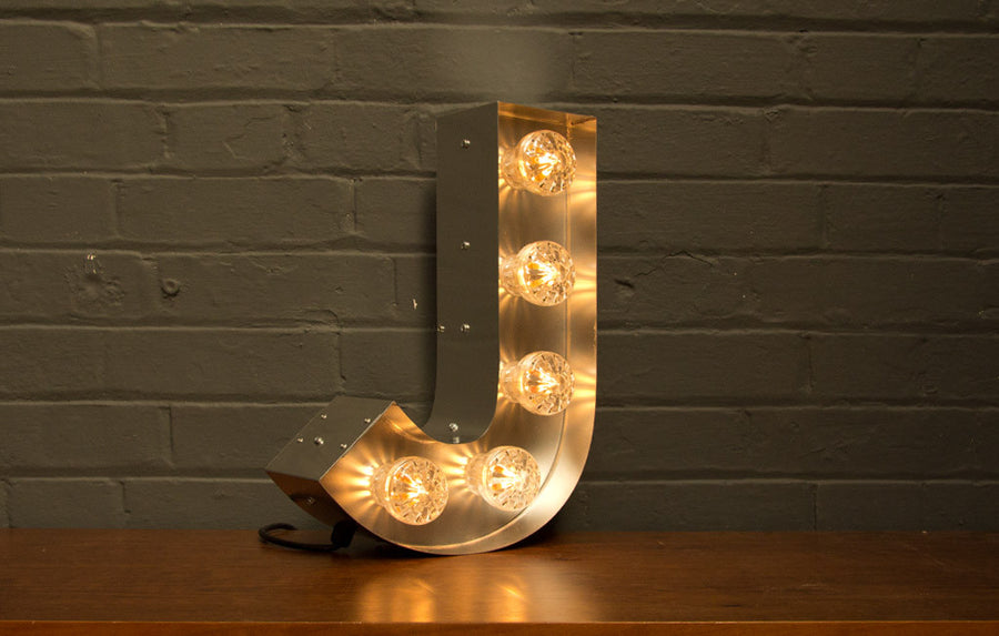 Light Up Letter J