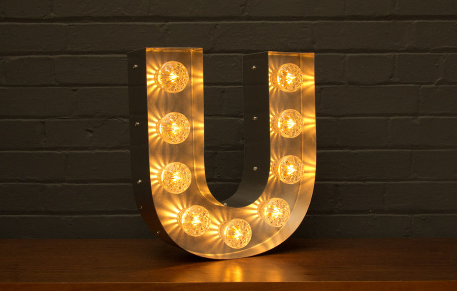 Light Letters U