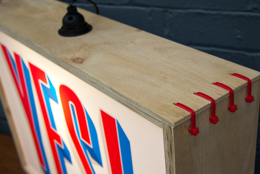 Cable Tie Light Box