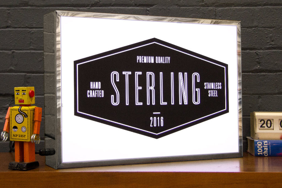 Chrome Light Box