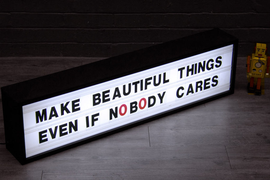 Vintage Cinema Sign