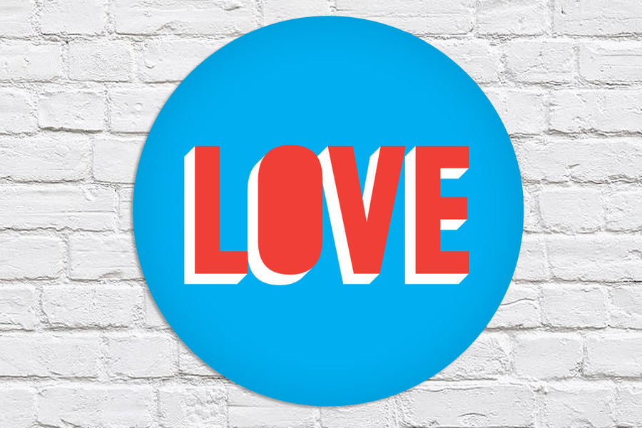 Circular Vinyl Sign