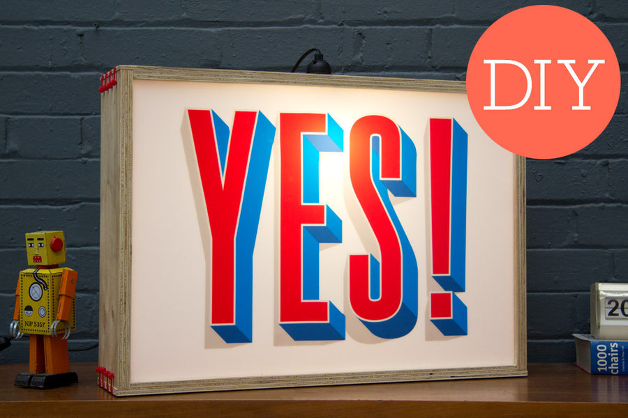 Cable Tie Light Box