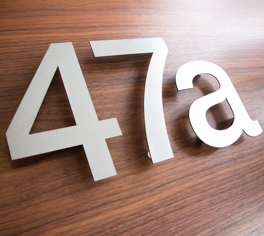 Metal House Numbers