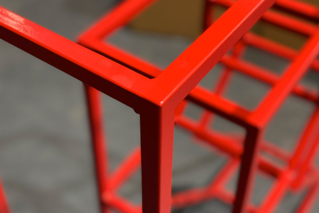 Giant Metal 3D Wireframe Letters