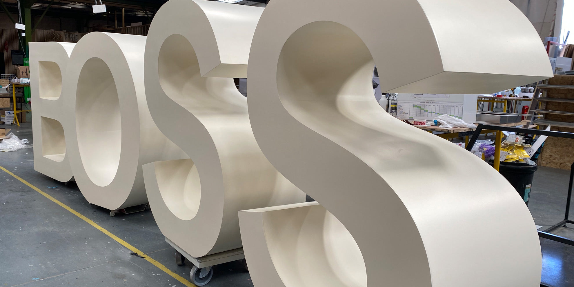 Giant Letters for events