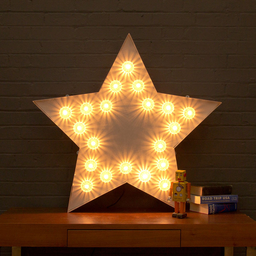 Large Light up Illuminated Star