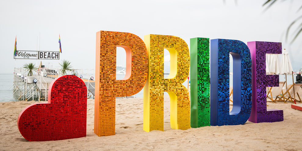 Giant 3D Metal Letters