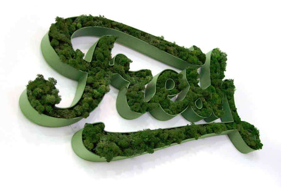 moss sign letters