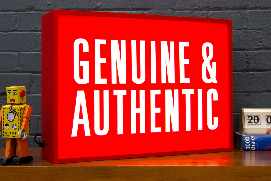Painted Light Box
