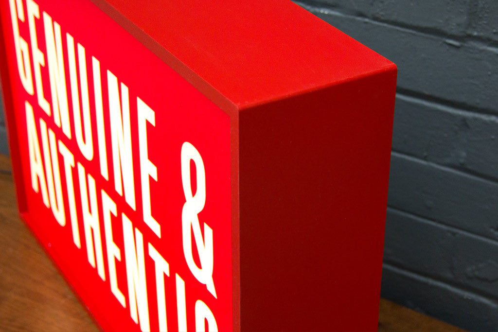 Painted Light Box