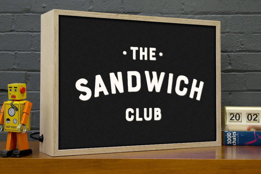 Plywood Light Box