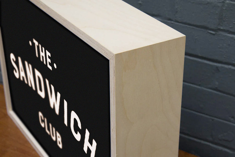 Plywood Light Box