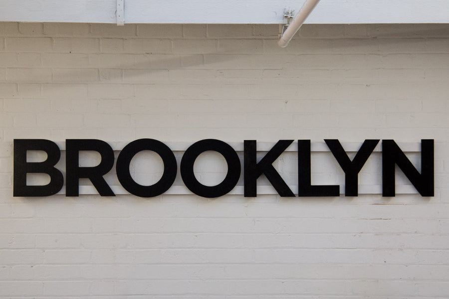 Vintage Plywood Letters