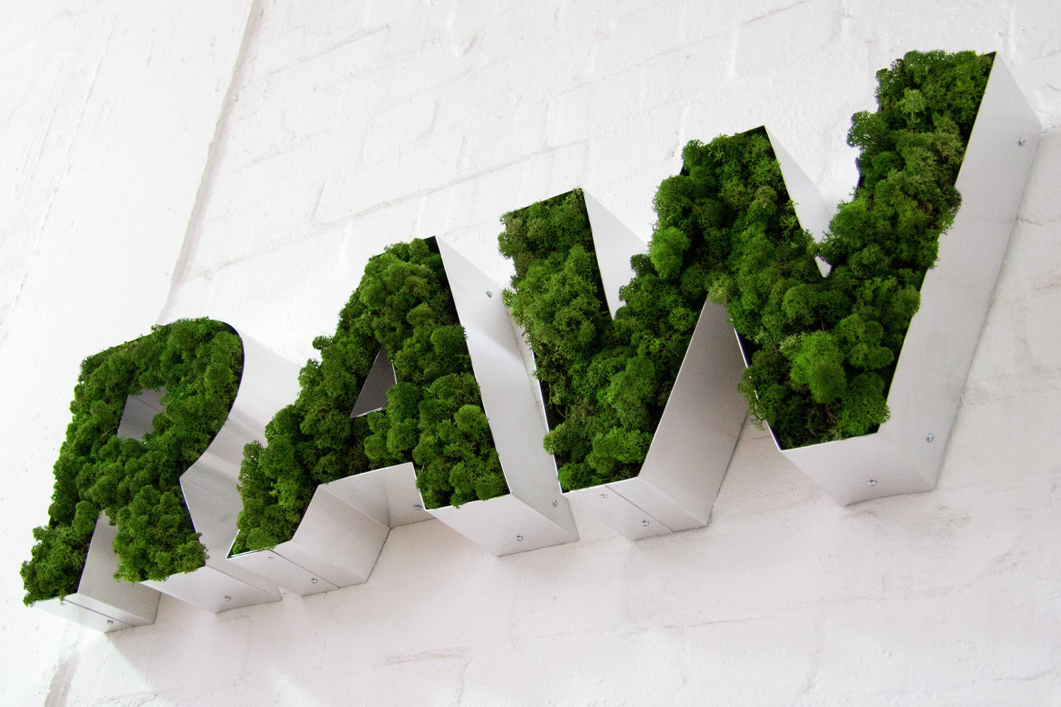 Moss Letters (A-Z) - A
