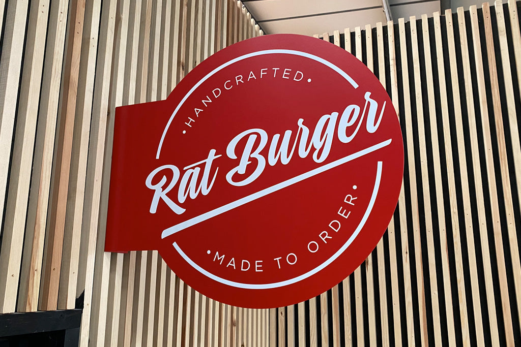 Round Projecting Sign