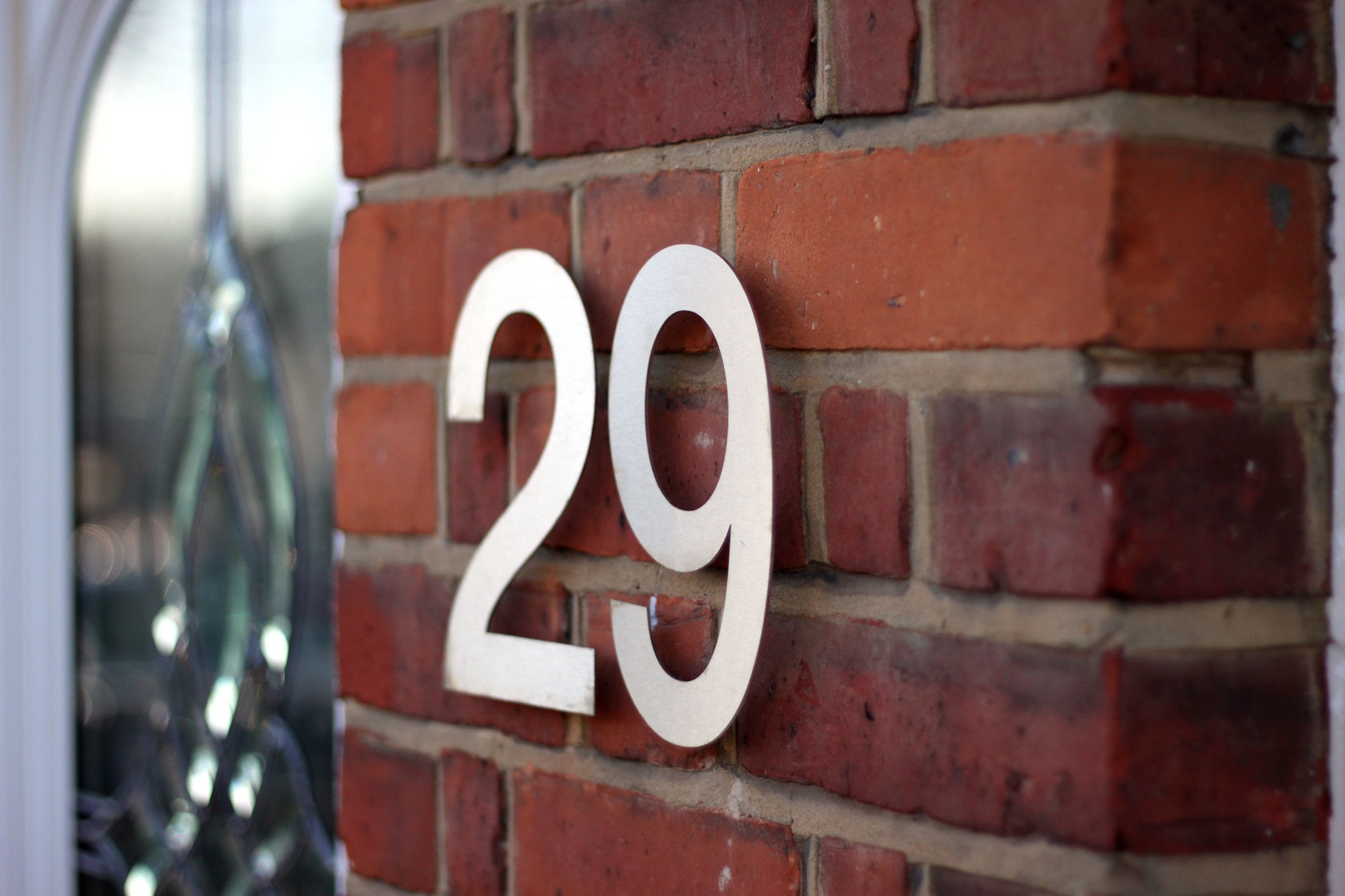 Stainless Steel Door Numbers