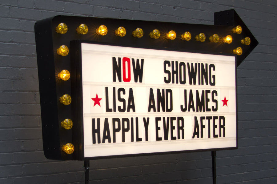 rental cinema lightbox
