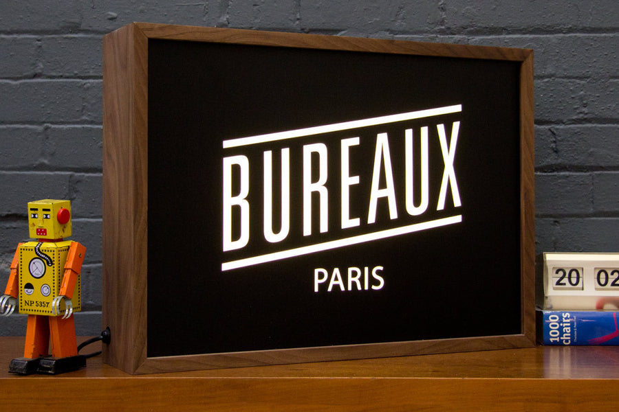 Walnut Light Box