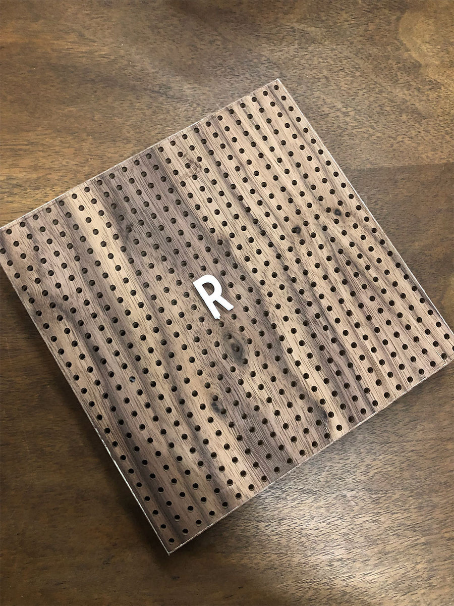 Wooden Peg Board