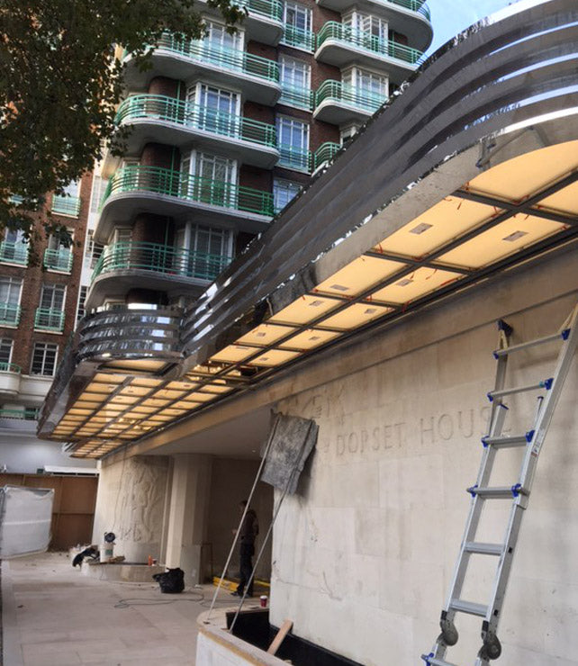 Dorset House Entrance Canopy, Marylebone