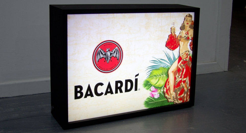 Bacardi Light Box