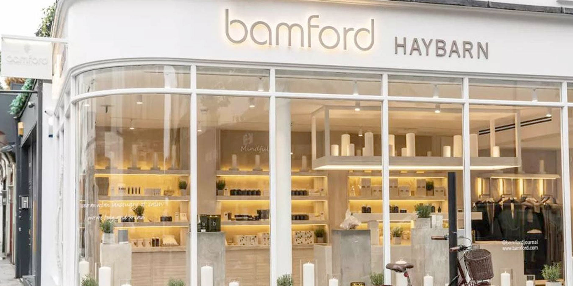 Bamford Haybarn signage
