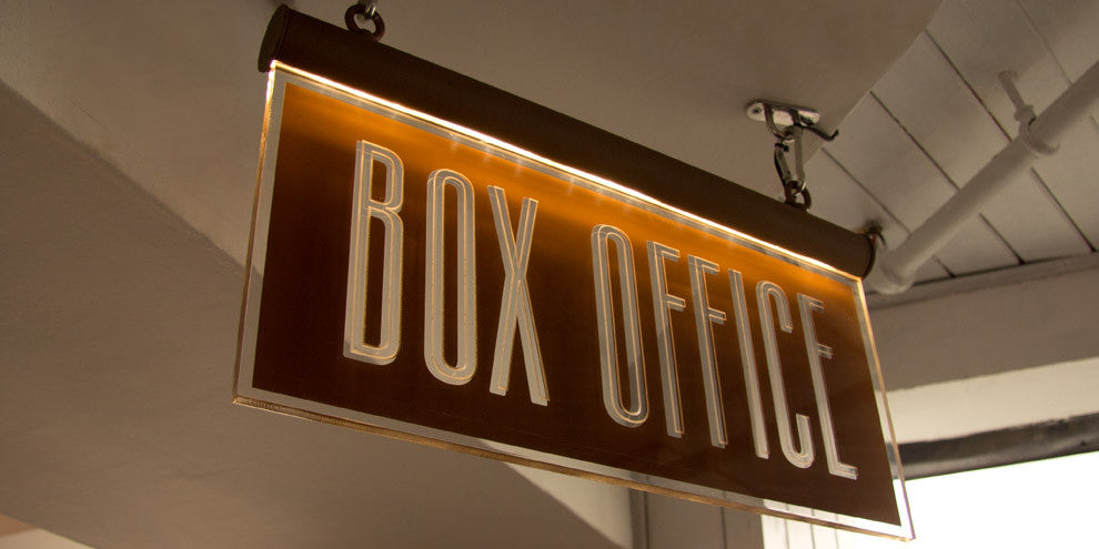 Box Office Hanging Sign