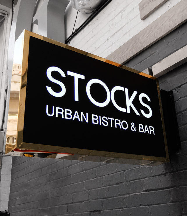 Brass Projecting Sign