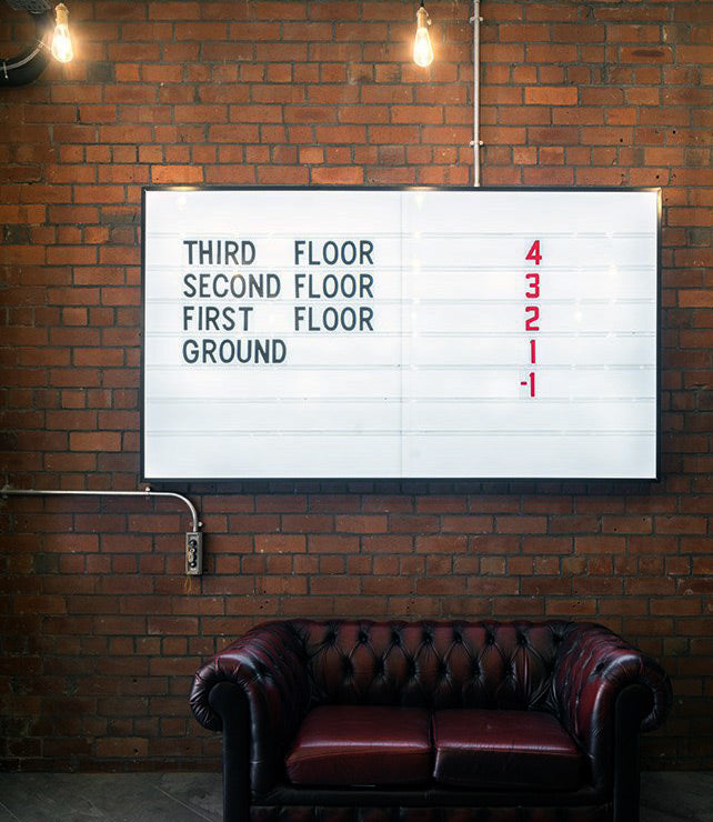 Floor Sign