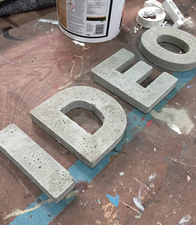 Concrete Letters
