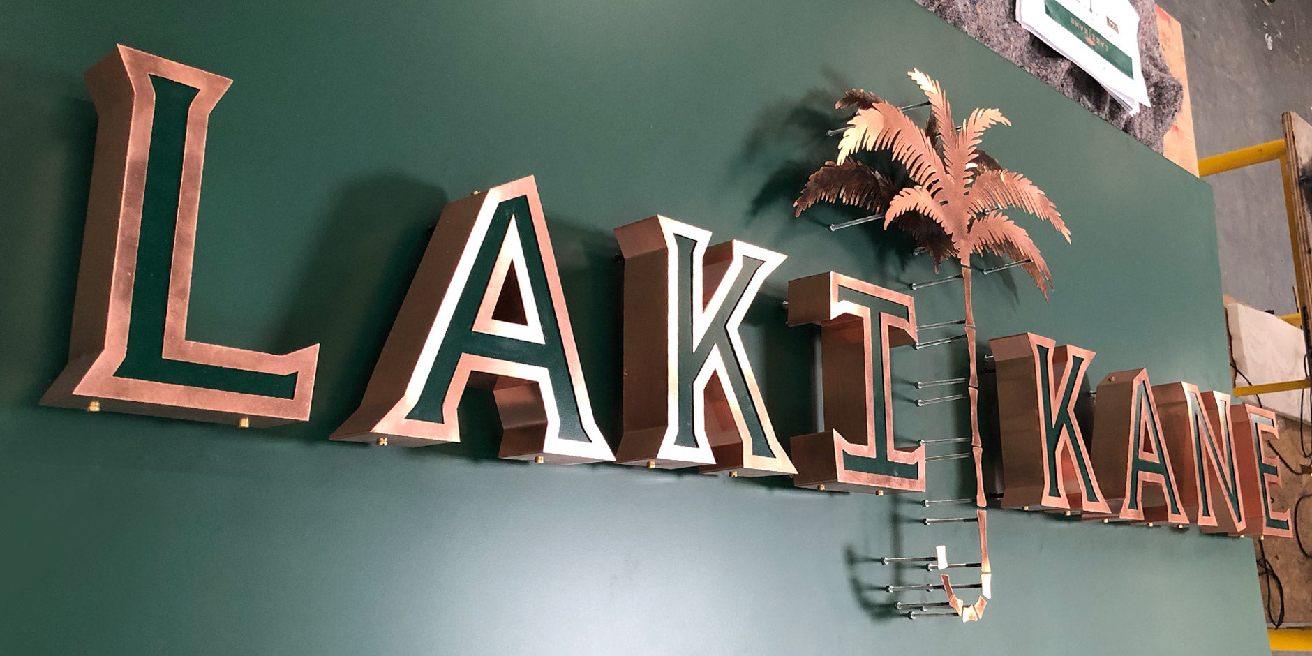 Copper Letters