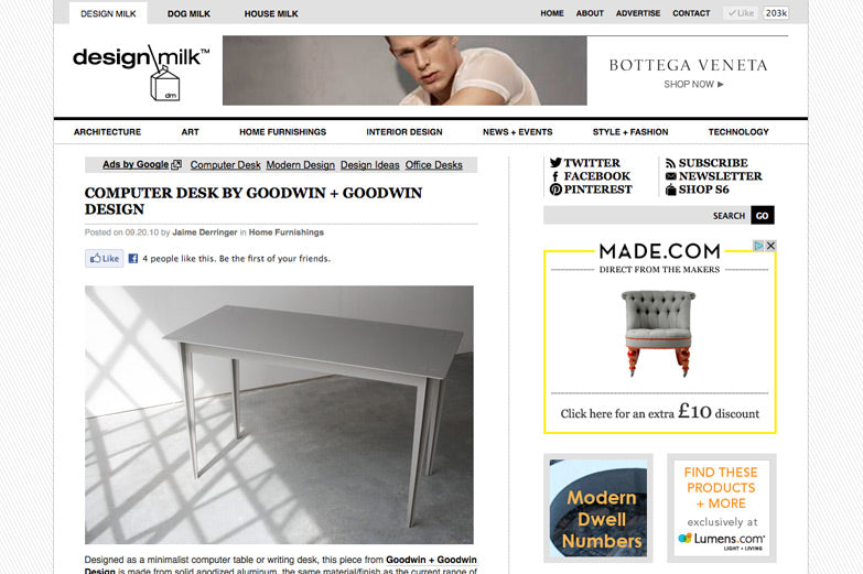 Design Milk Plus Desk