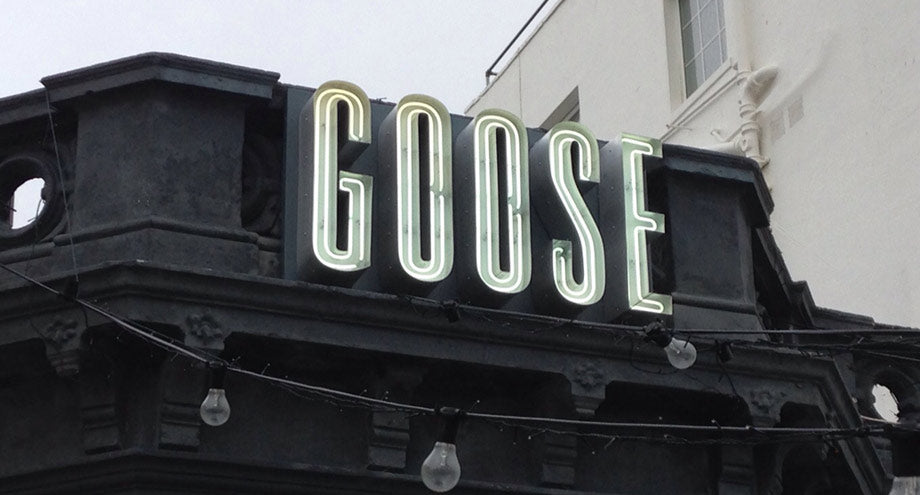 Double neon channel letters