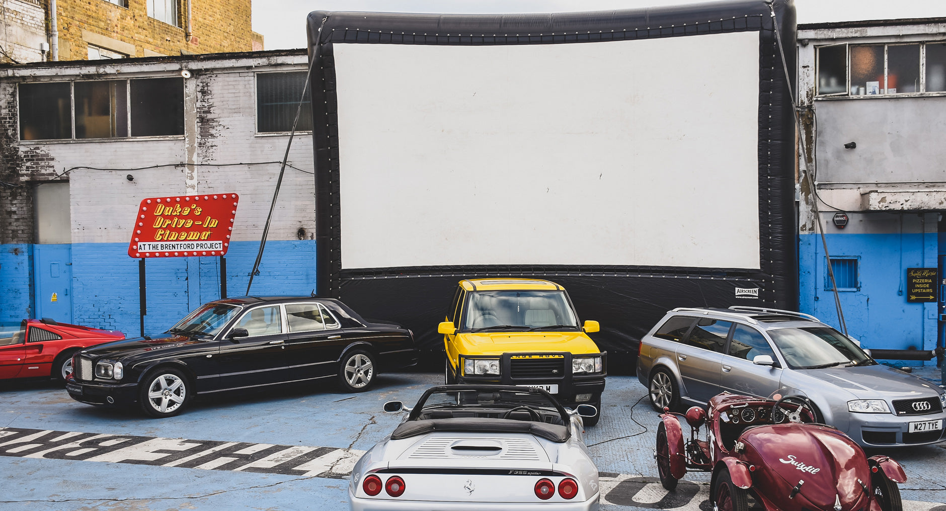 Dukes Drive-In Cinema Sign