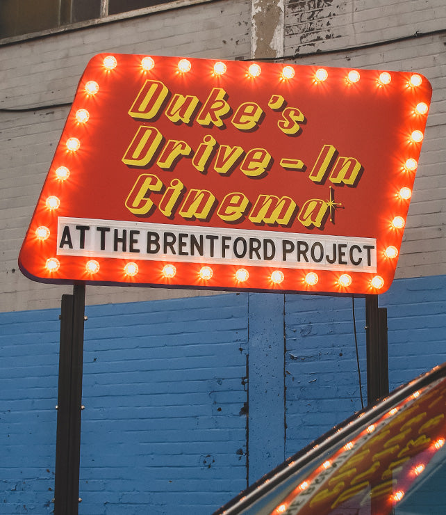 Dukes Drive-In Cinema Sign