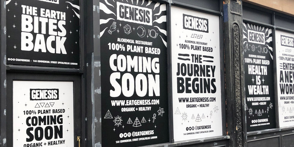 Eat Genesis Window Graphics