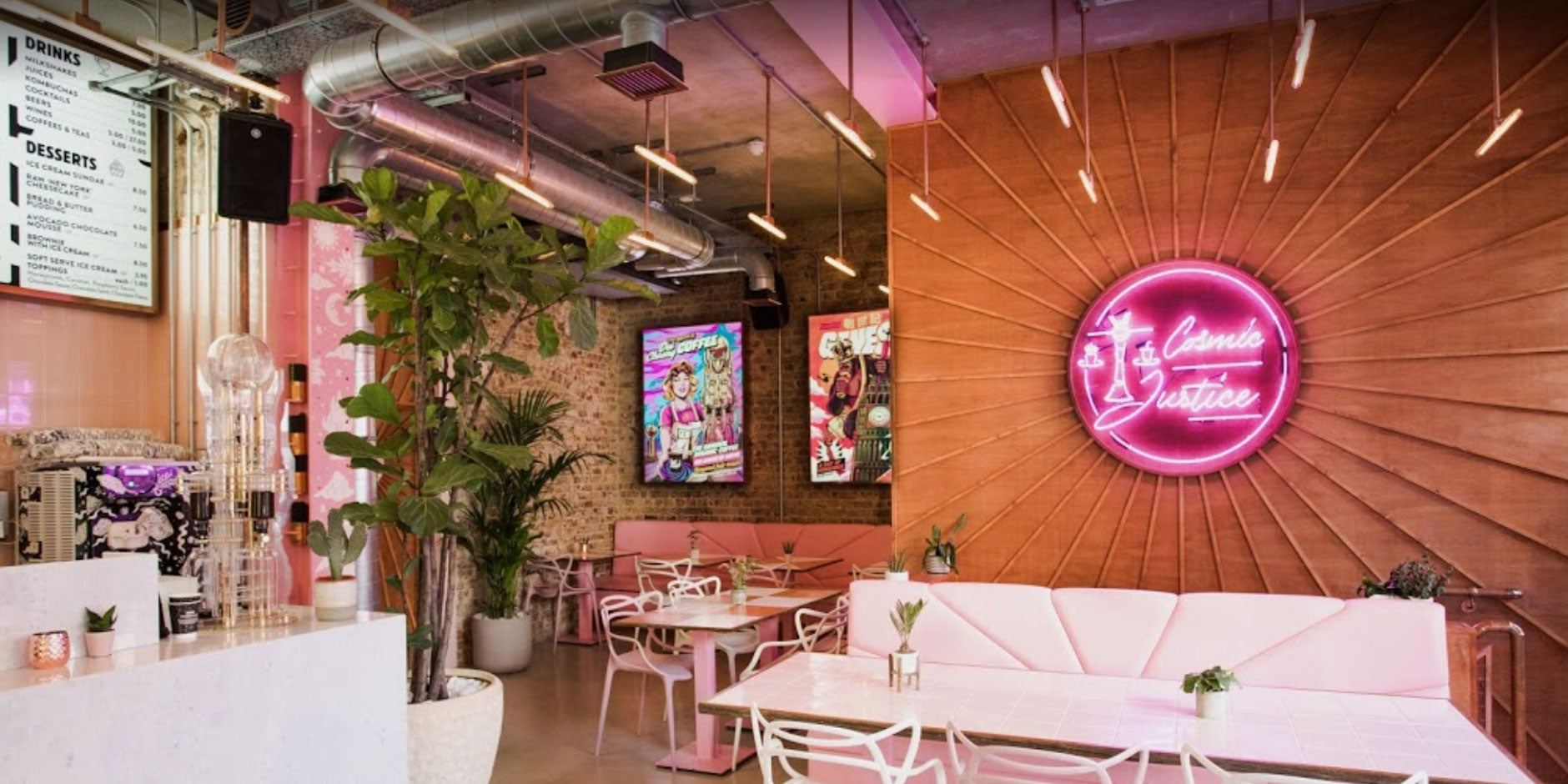 Neon sign restaurant London