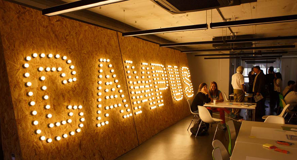 Google Campus Sign